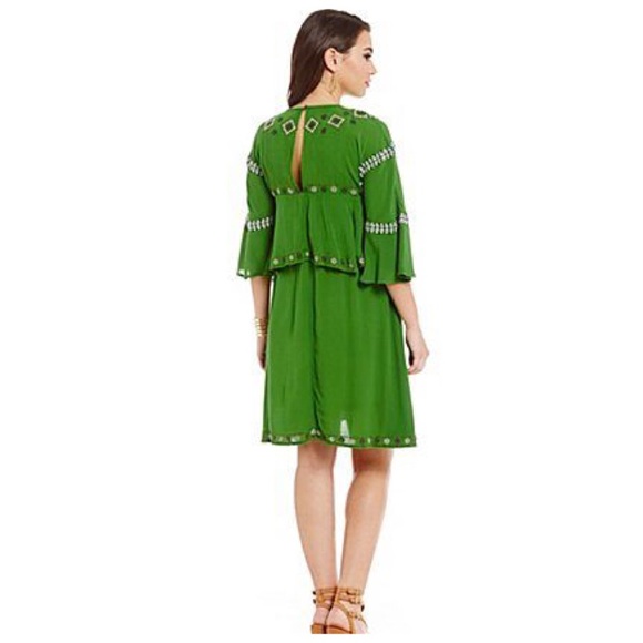 NWT Chelsea & Violet Embroidered Popover Dress - Picture 2 of 5